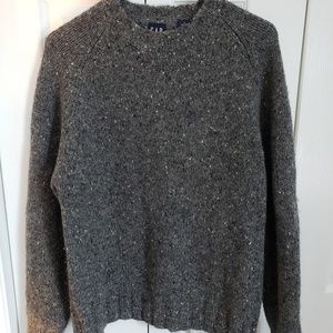 Gap 100% Wool Gray Sweater